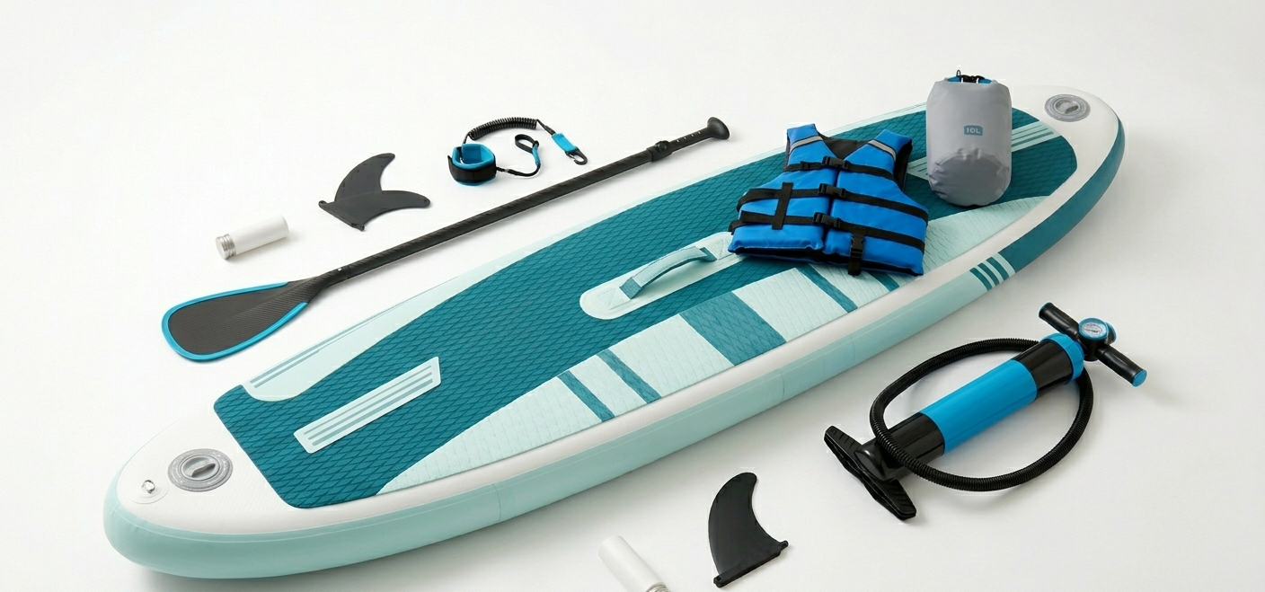 SUP gear and equipment