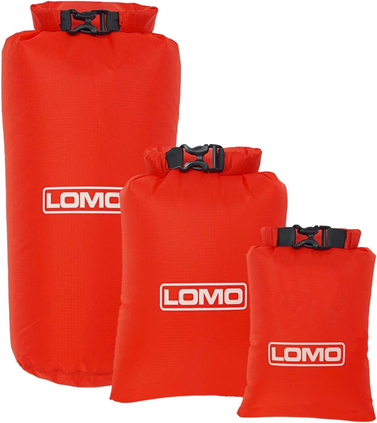 Lomo three pack of small roll top dry bags